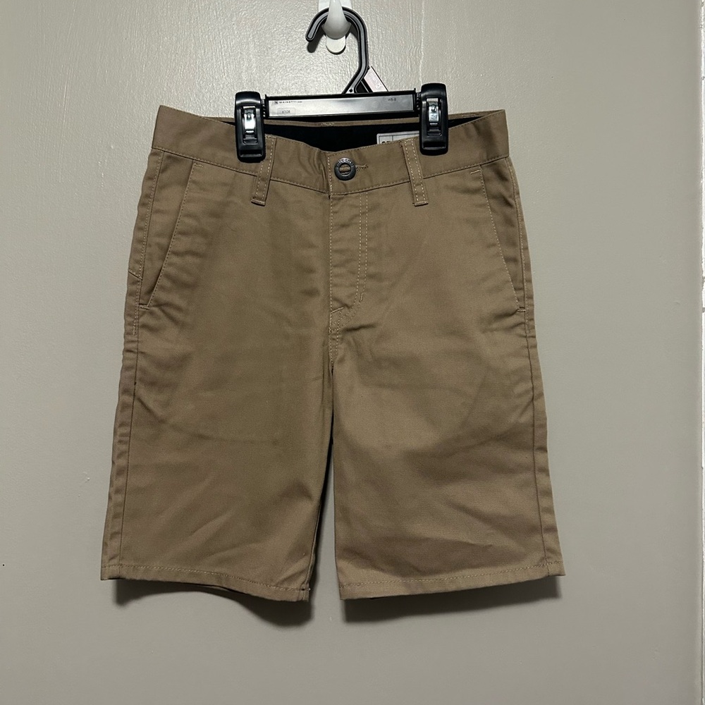 Volcom Boy’s Khaki Shorts - 25